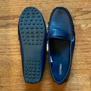 Old Navy Women’s Loafers, size 8, navy